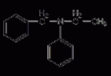 N-乙基-N-苯基苄胺结构式