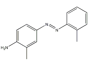 邻氨基偶氮结构式