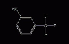 间三氟甲基苯酚结构式