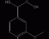 4-羟基-3-甲氧基扁桃酸结构式