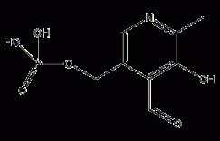 吡哆醛-5-磷酸结构式