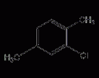 2-氯对二甲苯结构式