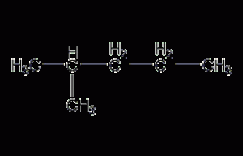 2-甲基戊烷结构式