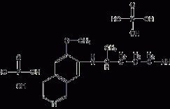 二磷酸伯氨喹结构式