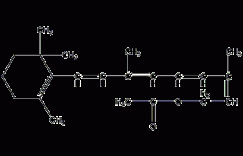 维生素A醋酸酯结构式