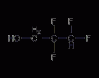 2,2,3,3-四氟-1-丙醇结构式