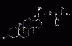 β-谷甾醇结构式