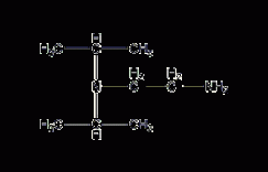 N,N-二异丙基乙二胺结构式