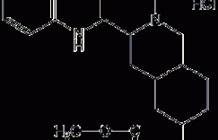 盐酸育亨宾结构式