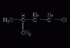 1-氯-3-甲基丁烷结构式