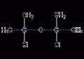 双(2-氯异丙基)醚结构式