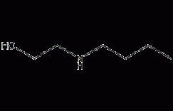 2-(丁基氨基)乙醇结构式