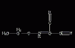 乙氧基亚甲基苯二腈结构式