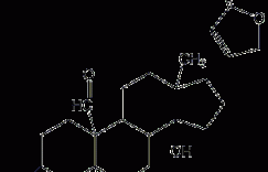 毒毛旋花子苷元结构式