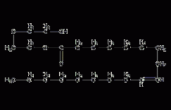 (Z)-十八烯酸-2-(2-羟基乙氧基)乙酯结构式