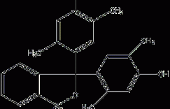 对二甲苯酚蓝结构式