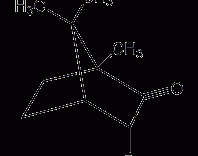 D-溴樟脑结构式