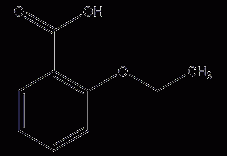 邻乙氧基苯甲酸结构式