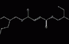 顺丁烯二酸二(2-乙基己)酯结构式