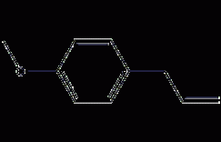 4-烯丙基苯甲醚结构式